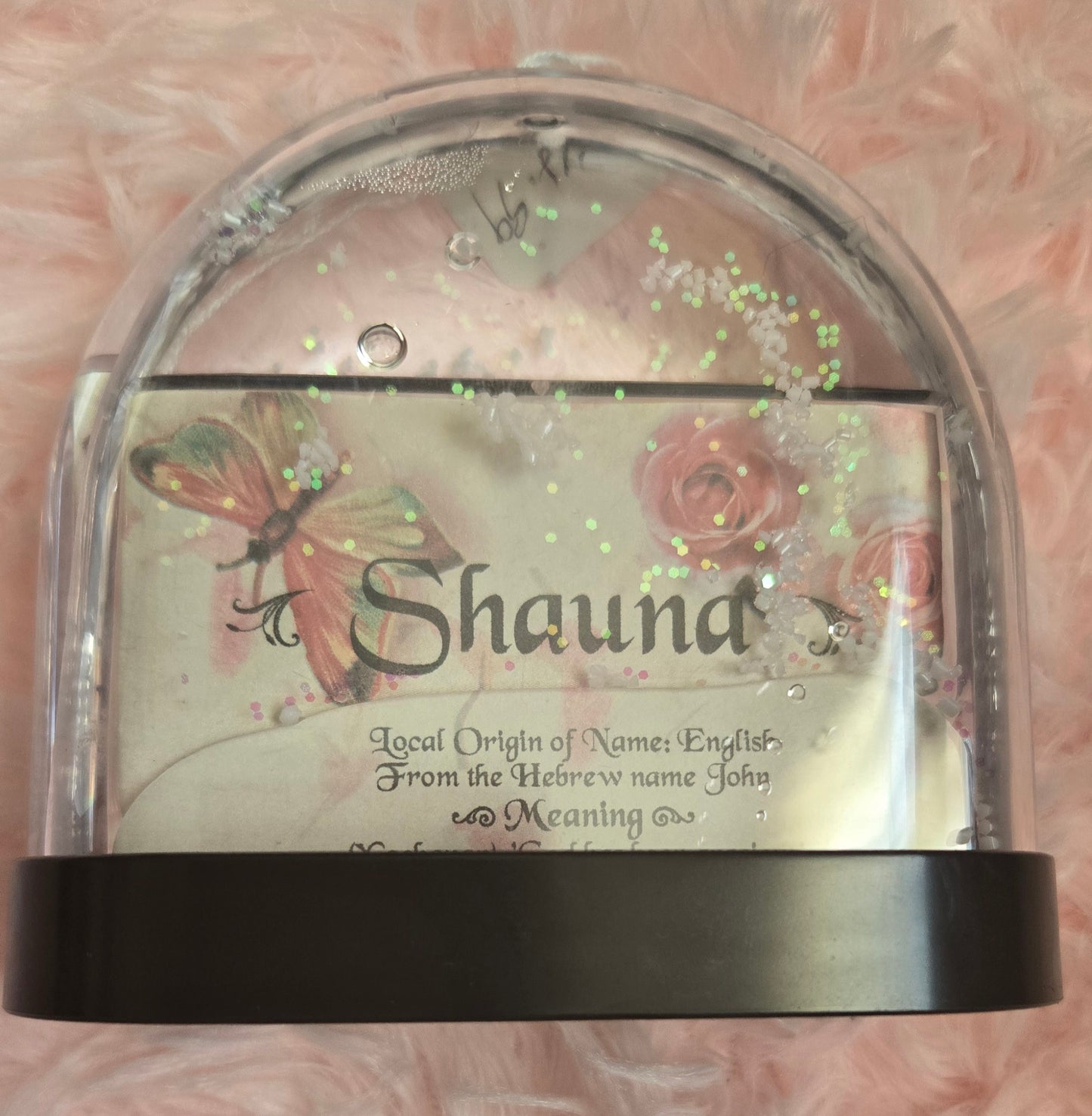 Gift Card Snow Globe