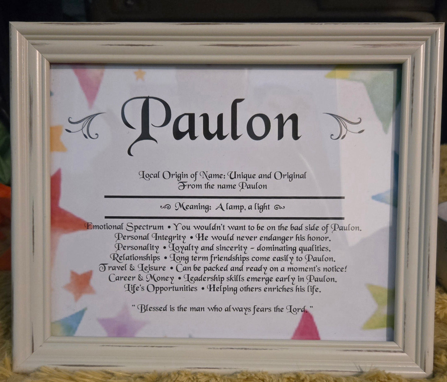 8x10 frame
